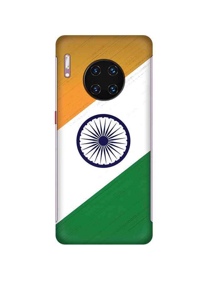 Stylizedd Slim Snap Basic Series Anti-Scratch Customized Mobile Case Cover For Huawei Mate 30 Pro Flag Of India