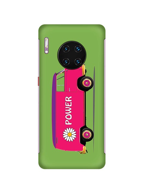 Slim Snap Basic Series Anti-Scratch Customized Mobile Case Cover For Huawei Mate 30 Pro Flower Power