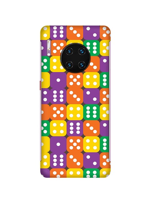 Slim Snap Basic Series Anti-Scratch Customized Mobile Case Cover For Huawei Mate 30 Pro Dice Roll