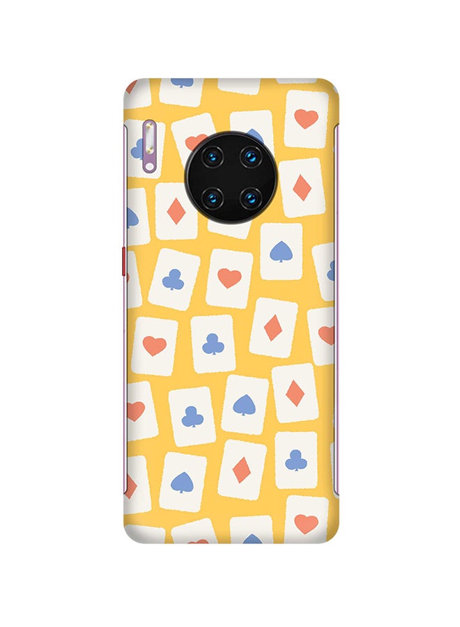 Stylizedd Slim Snap Basic Series Anti-Scratch Customized Mobile Case Cover For Huawei Mate 30 Pro Card Spread 