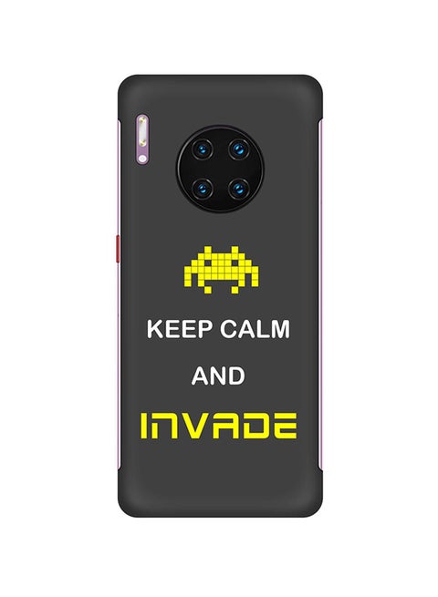 Slim Snap Basic Series Anti-Scratch Customized Mobile Case Cover For Huawei Mate 30 Pro Keep Calm And Invade