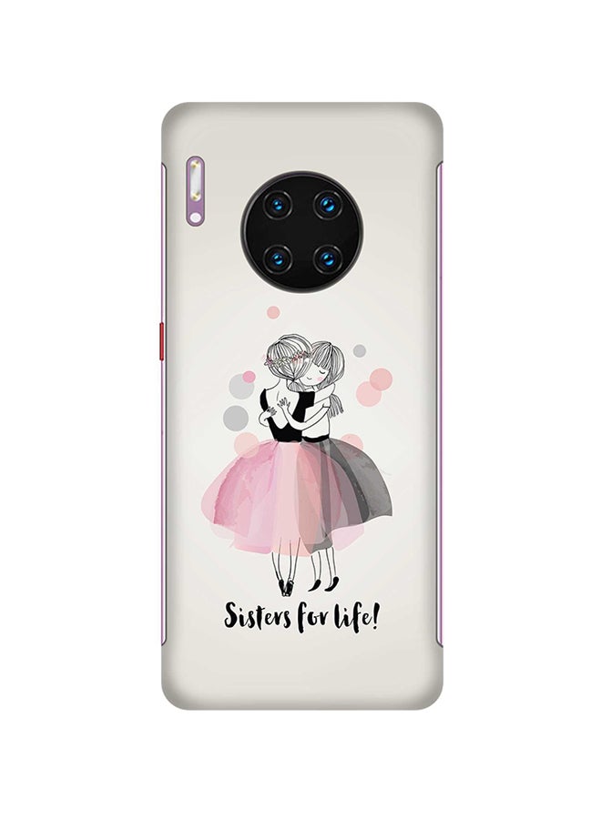 Stylizedd Slim Snap Basic Series Anti-Scratch Customized Mobile Case Cover For Huawei Mate 30 Pro Sisters for Life!
