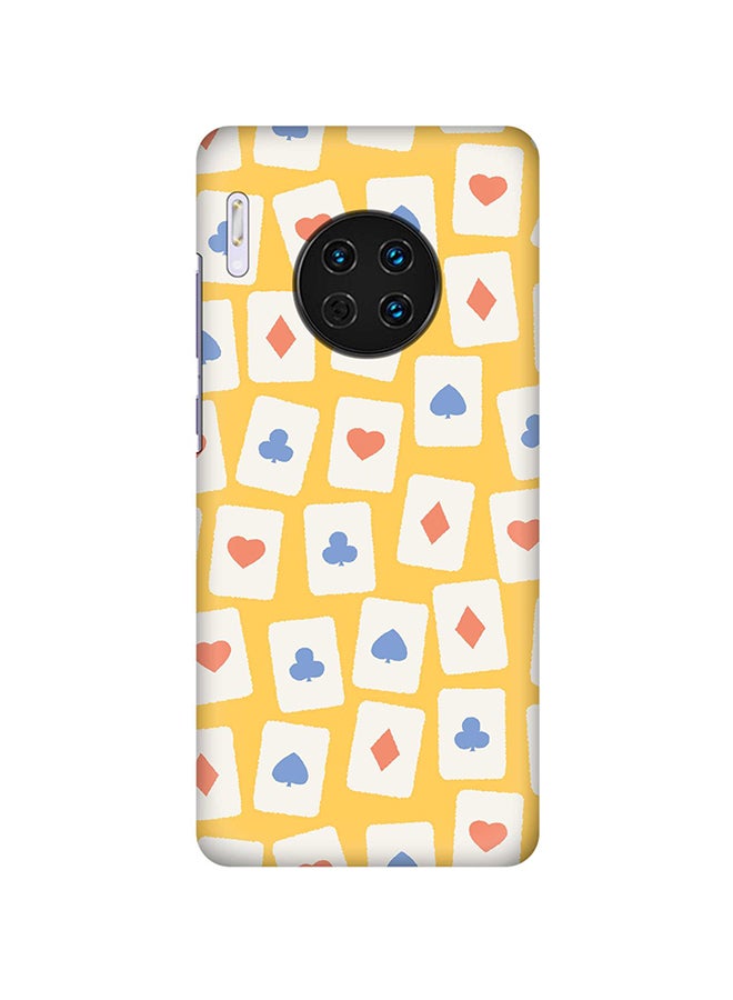 Stylizedd Slim Snap Basic Series Anti-Scratch Customized Mobile Case Cover For Huawei Mate 30 Card Spread 