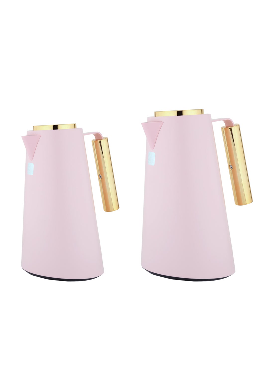 Alsaif 2-Piece Carla Coffee And Tea Vacuum Flask Set Multicolour Large Flask 1, Small Flask 0.7Liters 