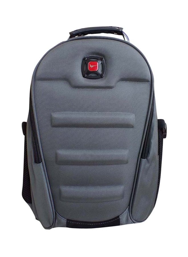 HIGHFLYER Polyester Travel Backpack Grey