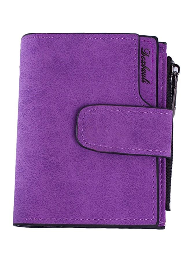 OUTAD Vintage Design Wallet Purple  - Image 1