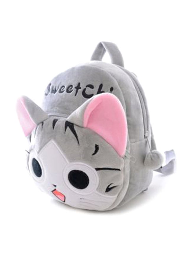 OUTAD - Cartoon Shape Backpack Grey - Image 1