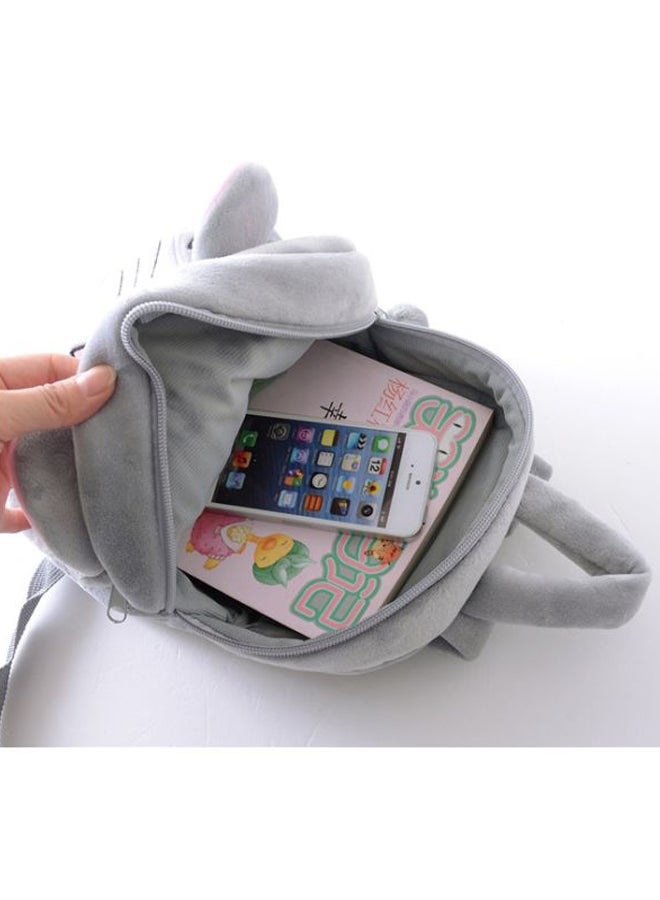 OUTAD - Cartoon Shape Backpack Grey - Image 1