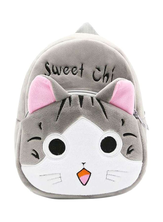 OUTAD - Cartoon Shape Backpack Grey - Image 1