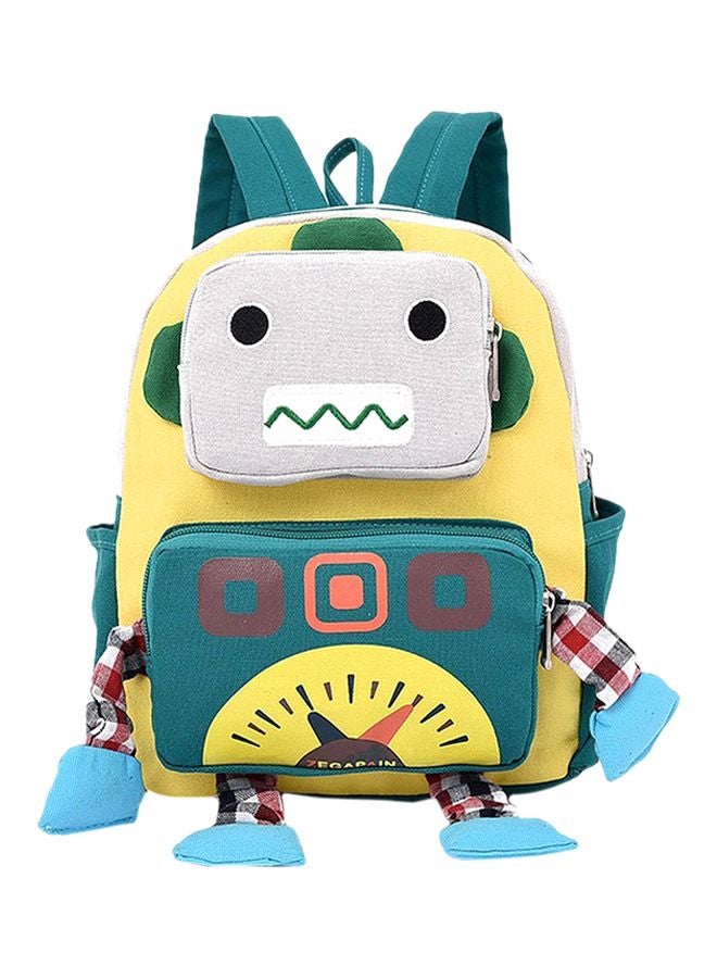 OUTAD Robot Cartoon Shape Kids Backpack Multicolour - Image 1