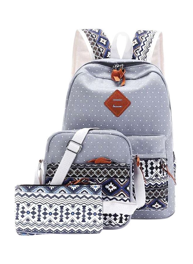 فاشون ستريت طقم حقائب ظهر مكون من 3 قطع متعدد الألوان