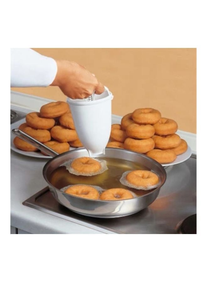 أداة صنع الدونات . أبيض 9x18سم - Image 4
