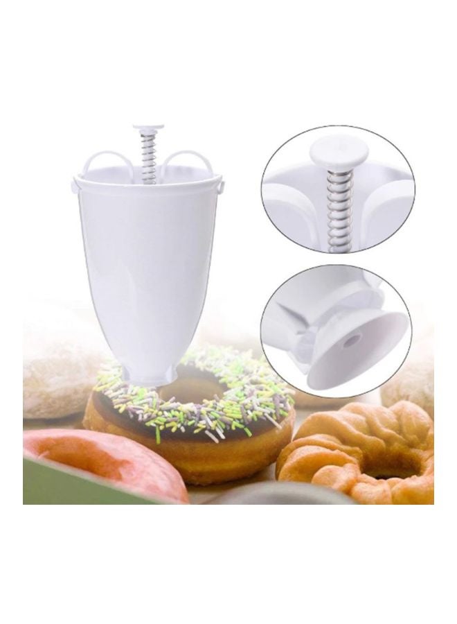 أداة صنع الدونات . أبيض 9x18سم - Image 3