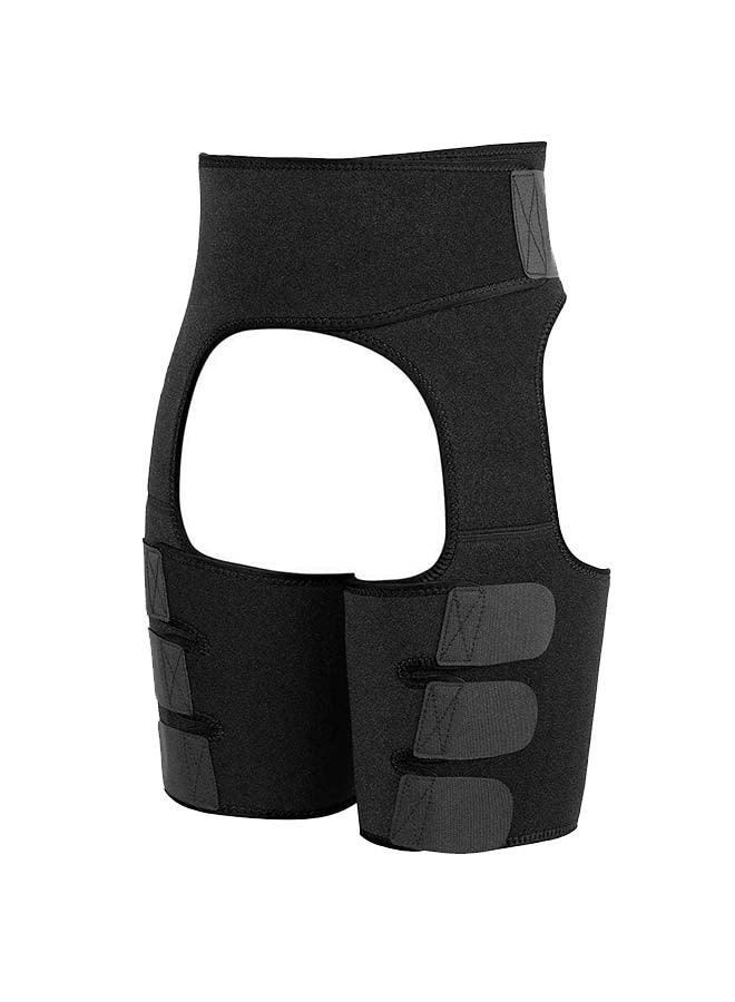 Generic Leg Slimming/Waist Trimmer/Thigh Trimmer High Waist Neoprene Shapewear With Slimming Belt M  - Image 2