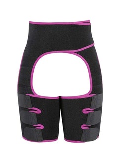 Leg Slimming/Waist Trimmer/Thigh Trimmer High Waist Neoprene Shapewear With Slimming Belt M