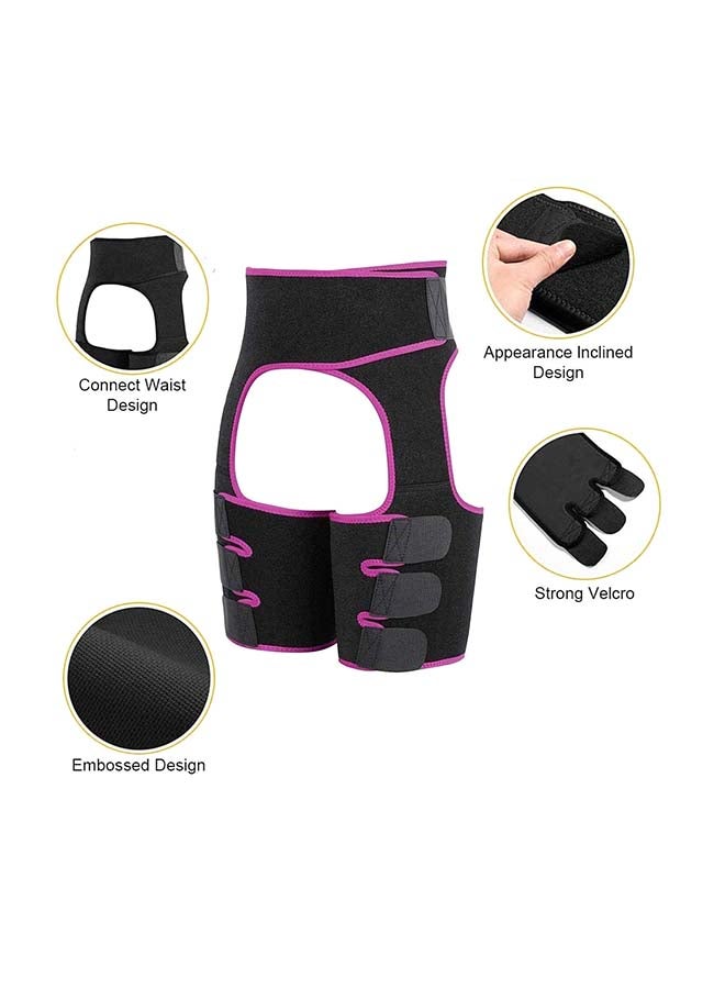 Generic - Leg Slimming/Waist Trimmer/Thigh Trimmer High Waist Neoprene Shapewear With Slimming Belt M - Image 1