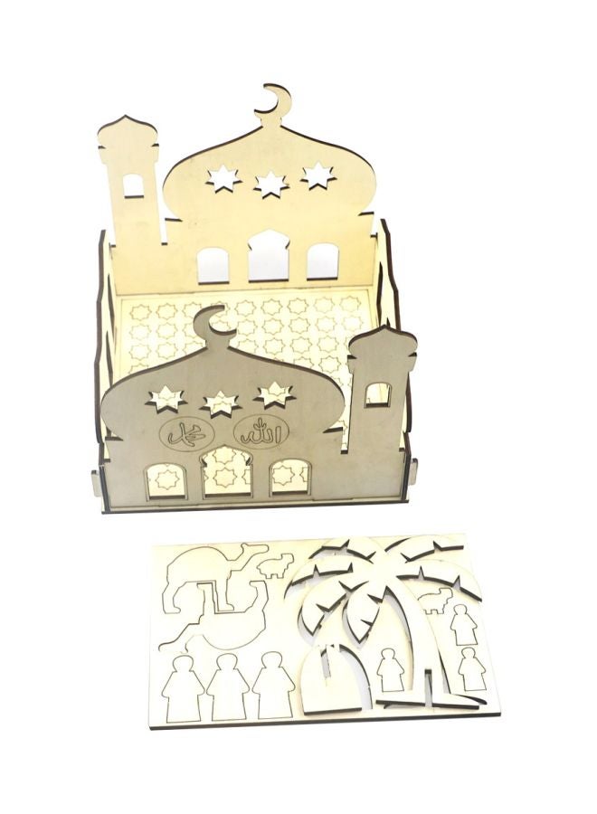 Ramadan Themed Ornament Beige 20x20x2cm  - Image 3