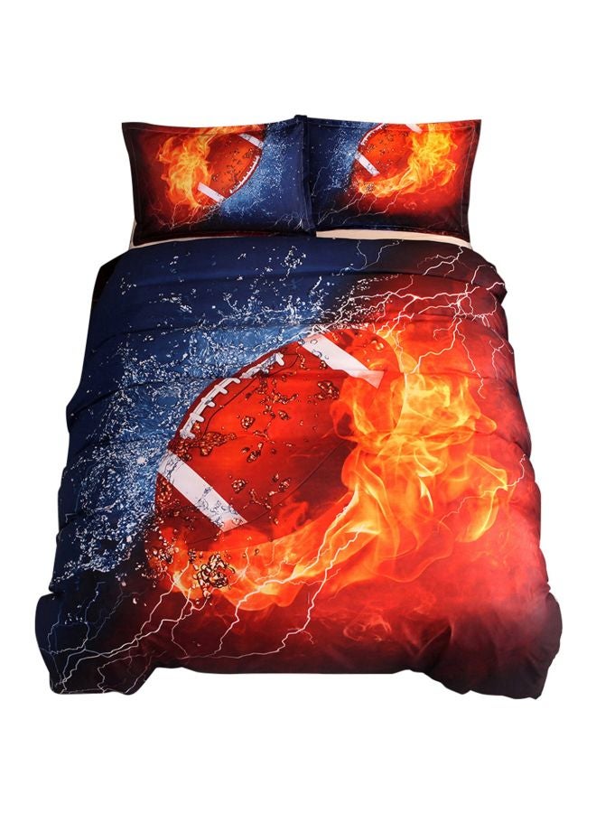 2-Piece Baseball Printed Daybed Set polyester Red/Blue/Orange  - Image 1