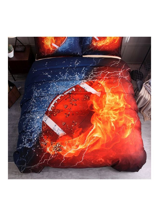 2-Piece Baseball Printed Daybed Set polyester Red/Blue/Orange  - Image 4