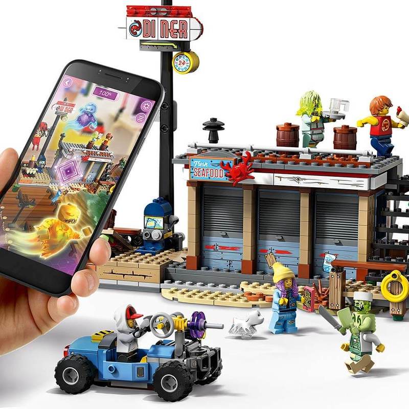 LEGO - 70422 579-Piece Hidden Side Shrimp Shack Attack Building Set 579 8+ Years - Image 1