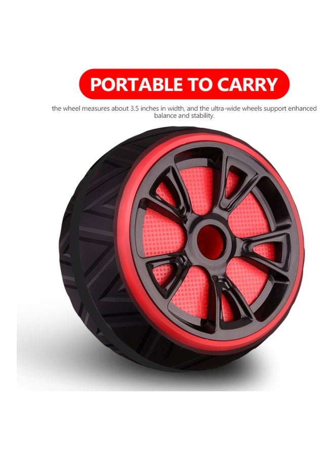 LIXADA Abdominal Muscle Trainer Roller 22.00x15.00x18.00cm - Image 3