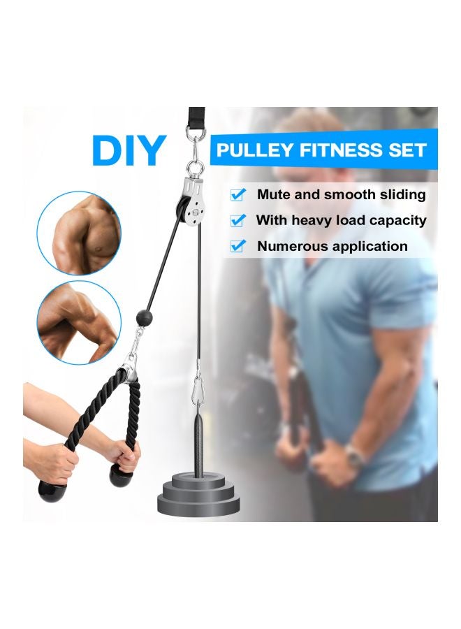 LIXADA - 8-In-1 Pulley Cable Machine Attachment System - Image 1