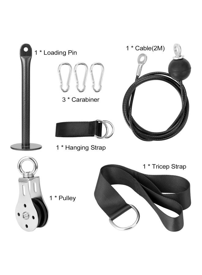 LIXADA - 8-In-1 Pulley Cable Machine Attachment System - Image 1