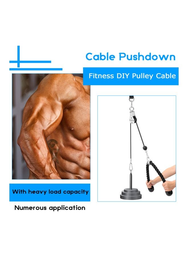LIXADA - 8-In-1 Pulley Cable Machine Attachment System - Image 1