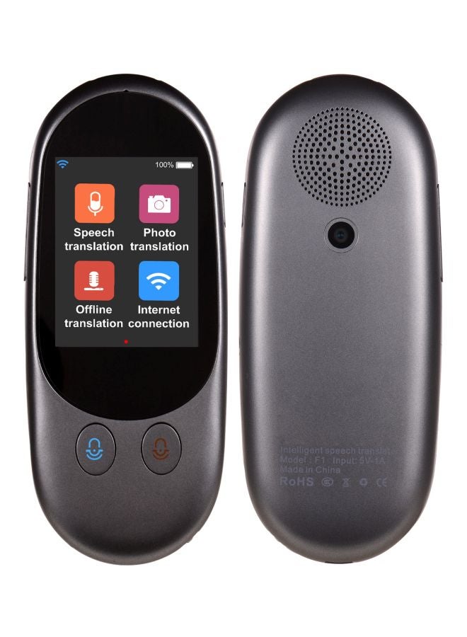 جهاز ترجمة صوتية رمادي داكن - Image 2