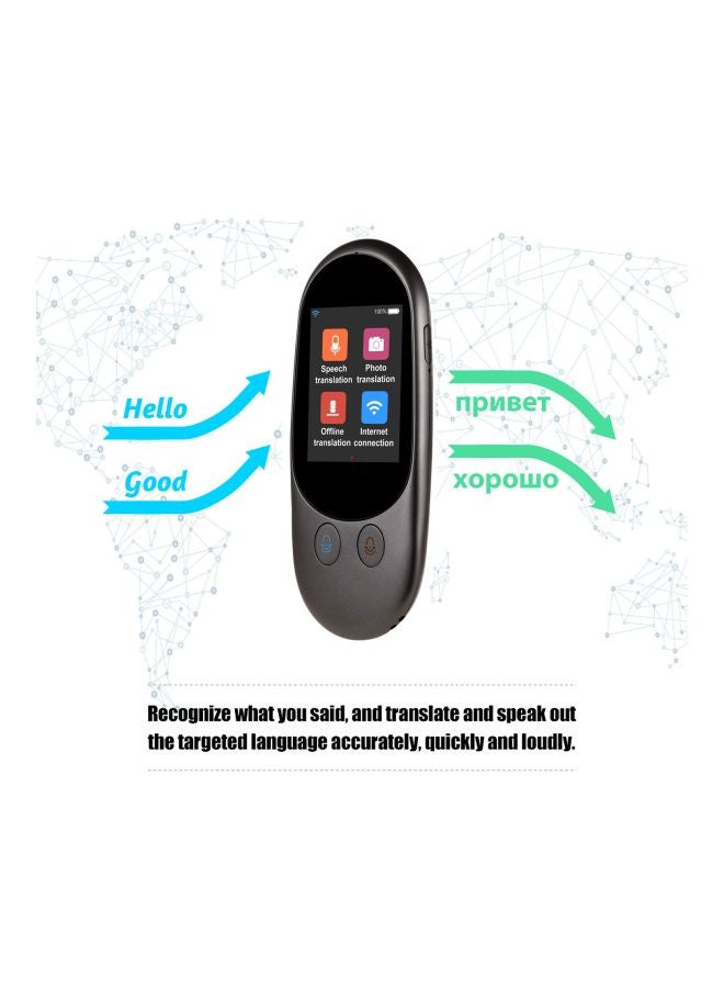 جهاز ترجمة صوتية رمادي داكن - Image 5