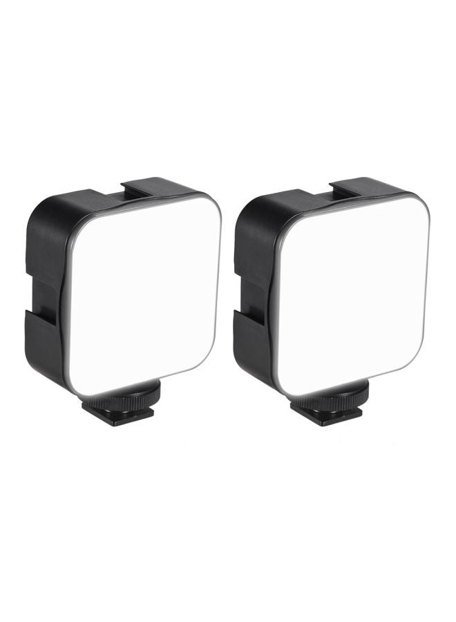 أندوير طقم مصابيح LED لتصوير الفيديو مكون من قطعتين أبيض - Image 1