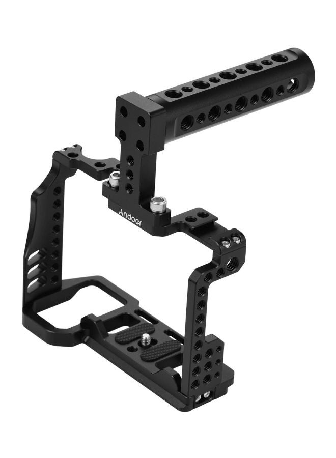 ANDOER Protective Video Camera Cage For Sony A7R4/A7R IV Black  - Image 2