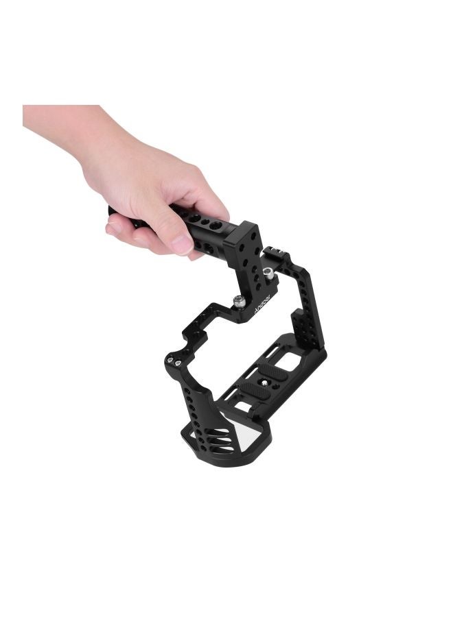 ANDOER Protective Video Camera Cage For Sony A7R4/A7R IV Black  - Image 5