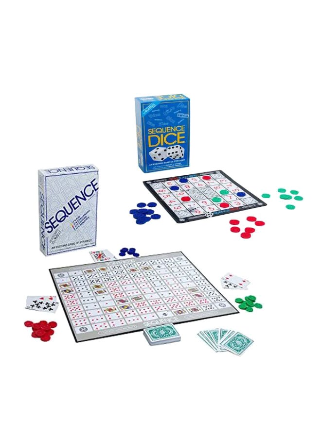 مجموعة اللعبة اللوحية Sequence And Dice - Image 1