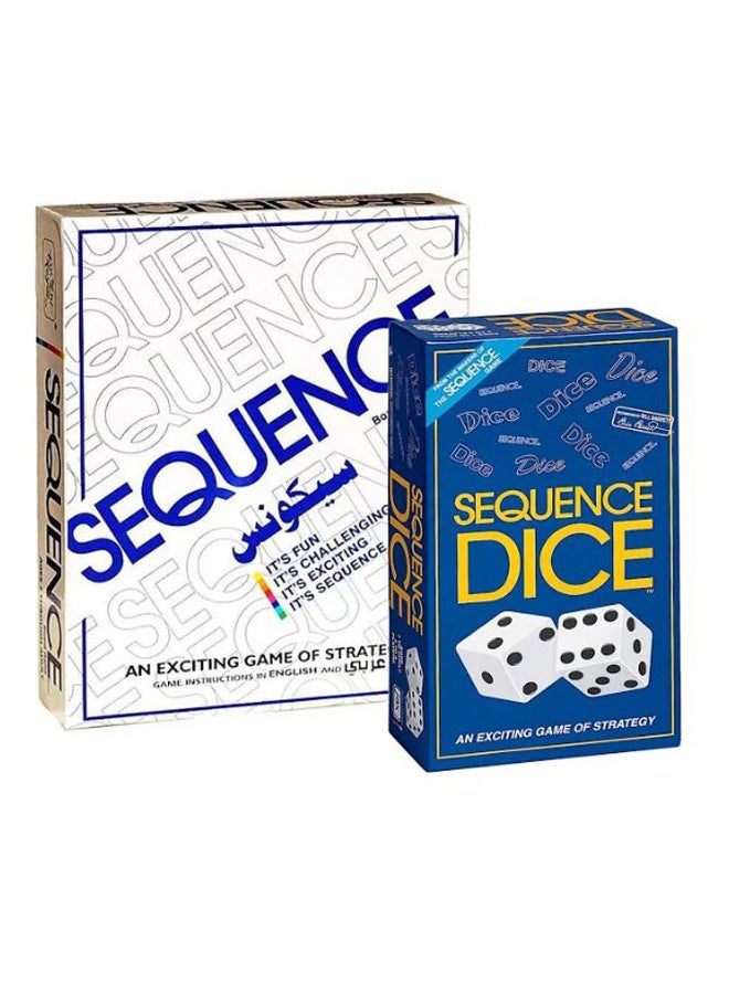 مجموعة اللعبة اللوحية Sequence And Dice - Image 2