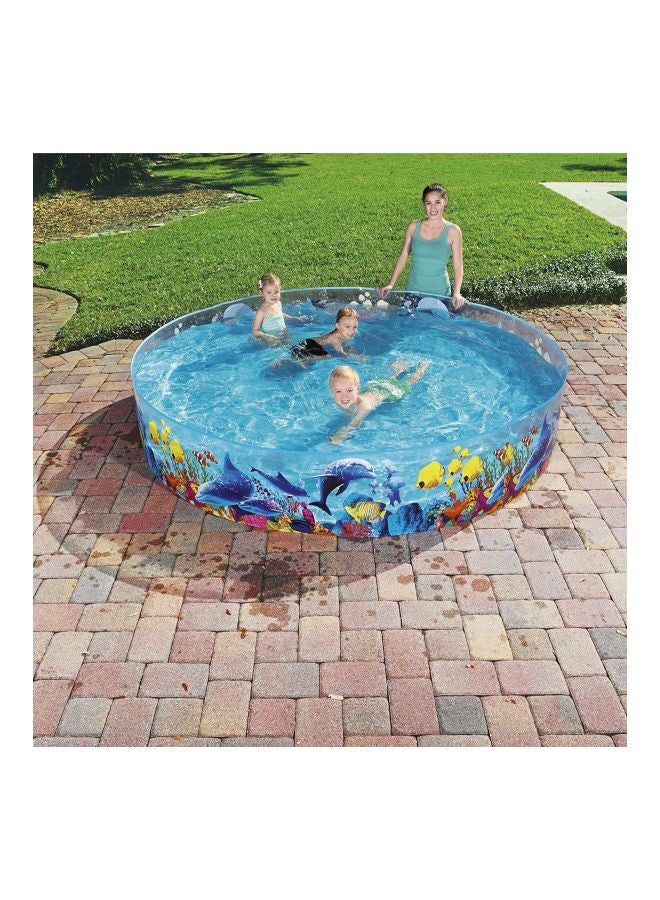 Bestway Fill And Fun Sea Animals Printed Pool 55028  - Image 3