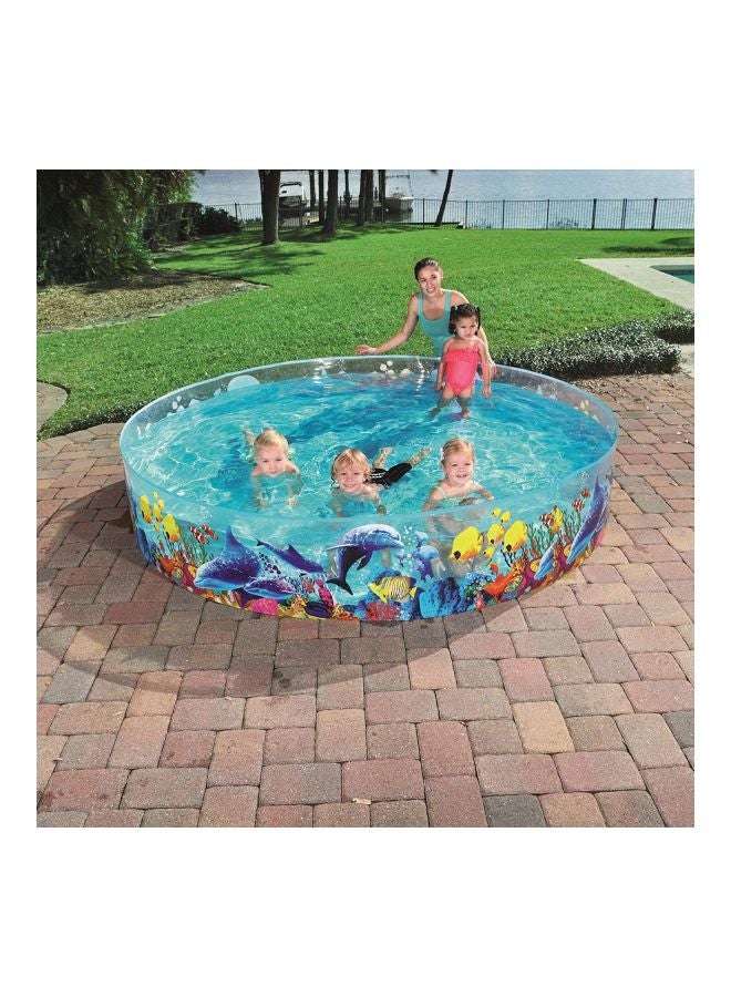 Bestway Fill And Fun Sea Animals Printed Pool 55028  - Image 4