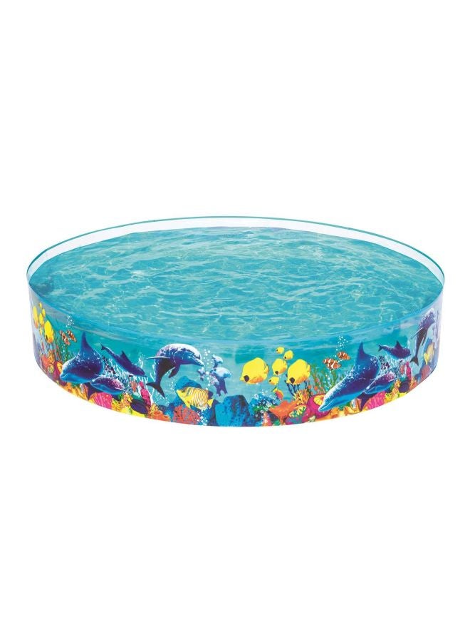 Bestway Fill And Fun Sea Animals Printed Pool 55028  - Image 1