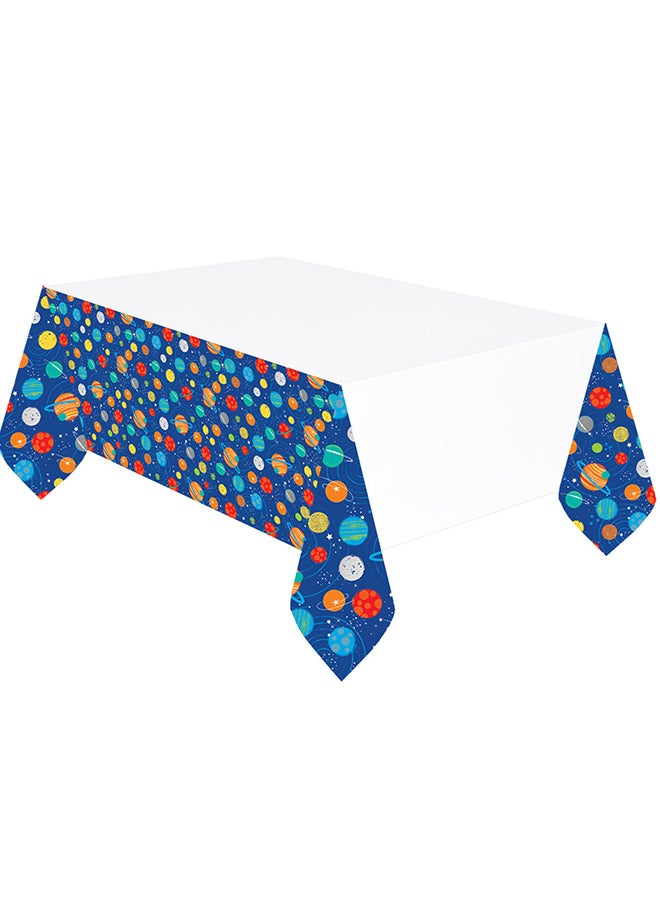 Amscan Space Print Party Tablecover 1.37 x 2.6meter