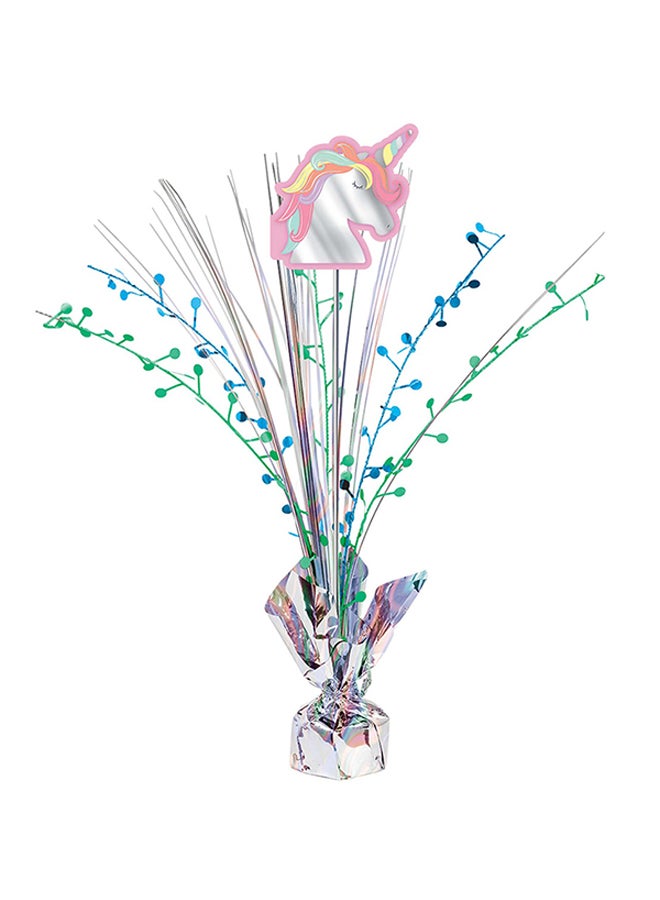 Amscan Magical Unicorn Spray Pattern Centre Piece 18inch