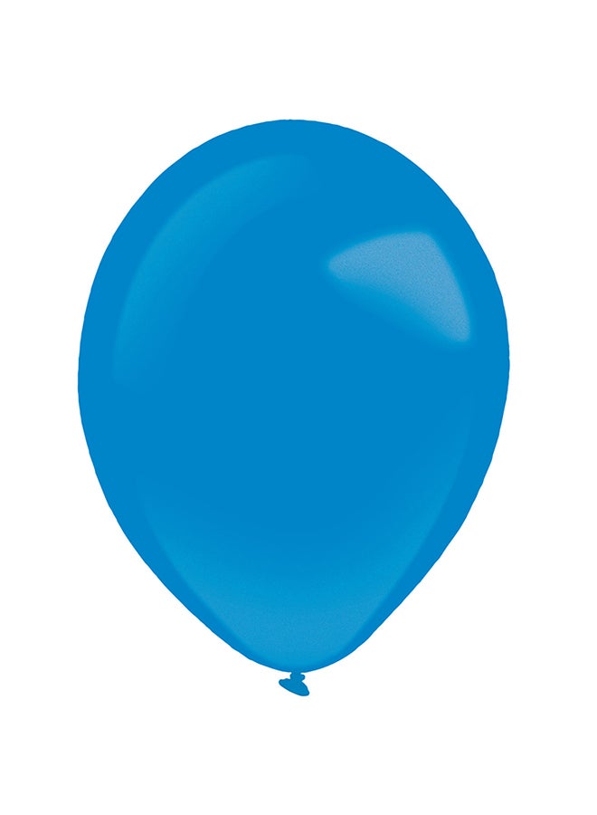 مجموعة بالونات للزينة بلمعة معدنية مكونة من 100 قطعة 5بوصة