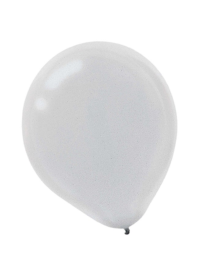 طقم بالونات معدنية للزينة مكون من 50 قطعة 12بوصة