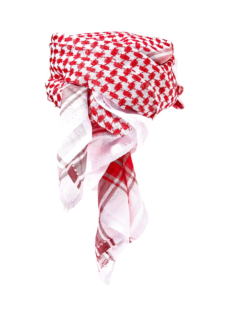 Al Jaber Ghatra Cap Red/White  - Image 2