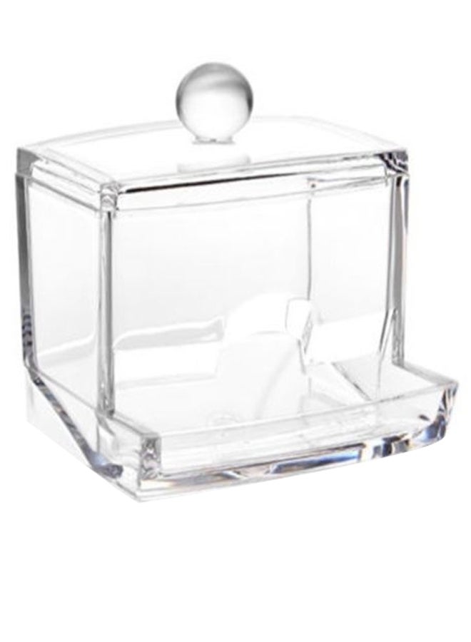 Generic Q-Tip Cotton Swab Box Case Clear