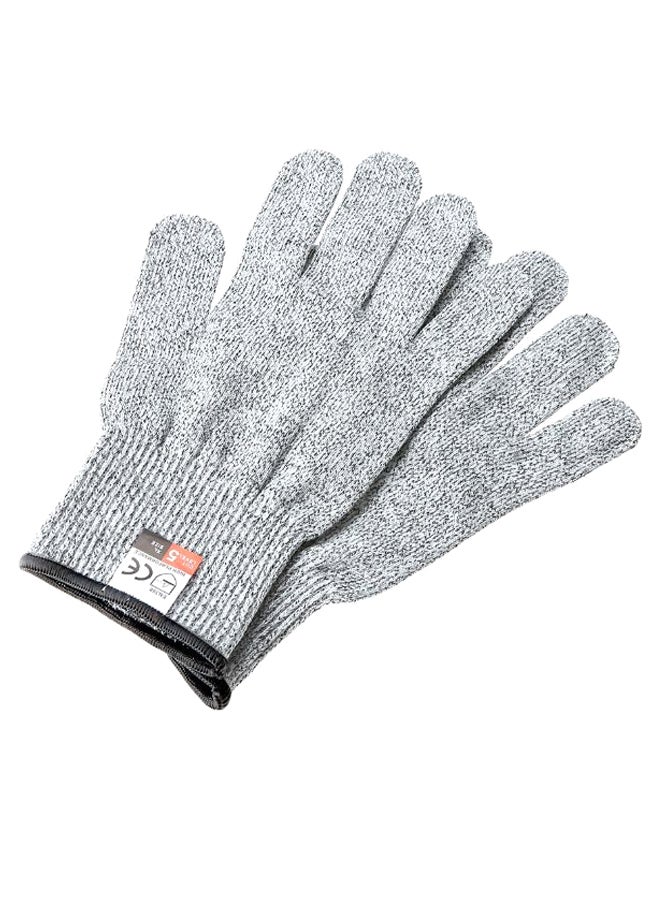 Food Grade Safety Cut-Resistant Gloves Grey 25cm