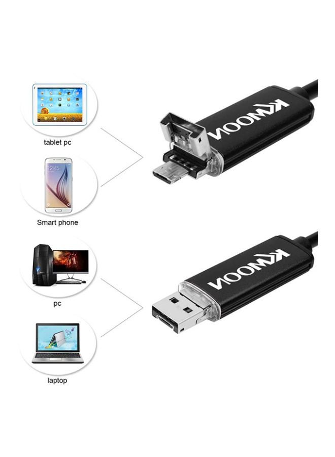 KKmoon - 2-In-1 Mini USB Endoscope And Borescope Inspection Camera - Image 1