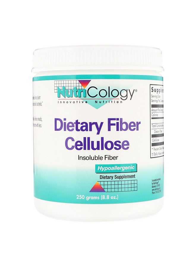 نوتريكولوجي مسحوق السليلوز والألياف الغذائية، 8.8 أوقيات (250 جم)