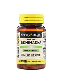 Mason Natural, Whole Herb Echinacea, 60 Capsules