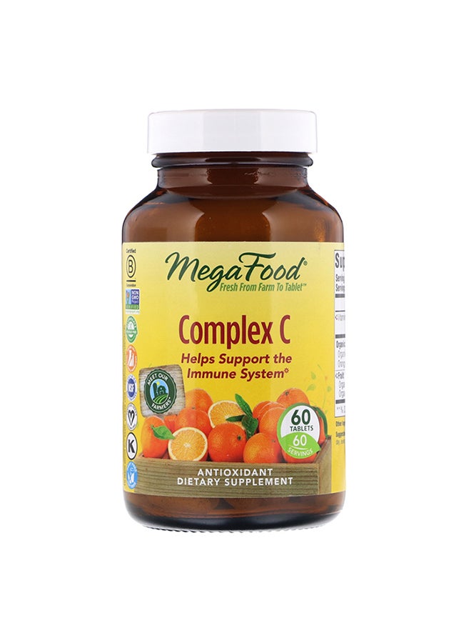 MegaFood Complex C - 60 Tablets 