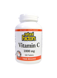 natural Factors Vitamin C Time Release - 180 Tablets 
